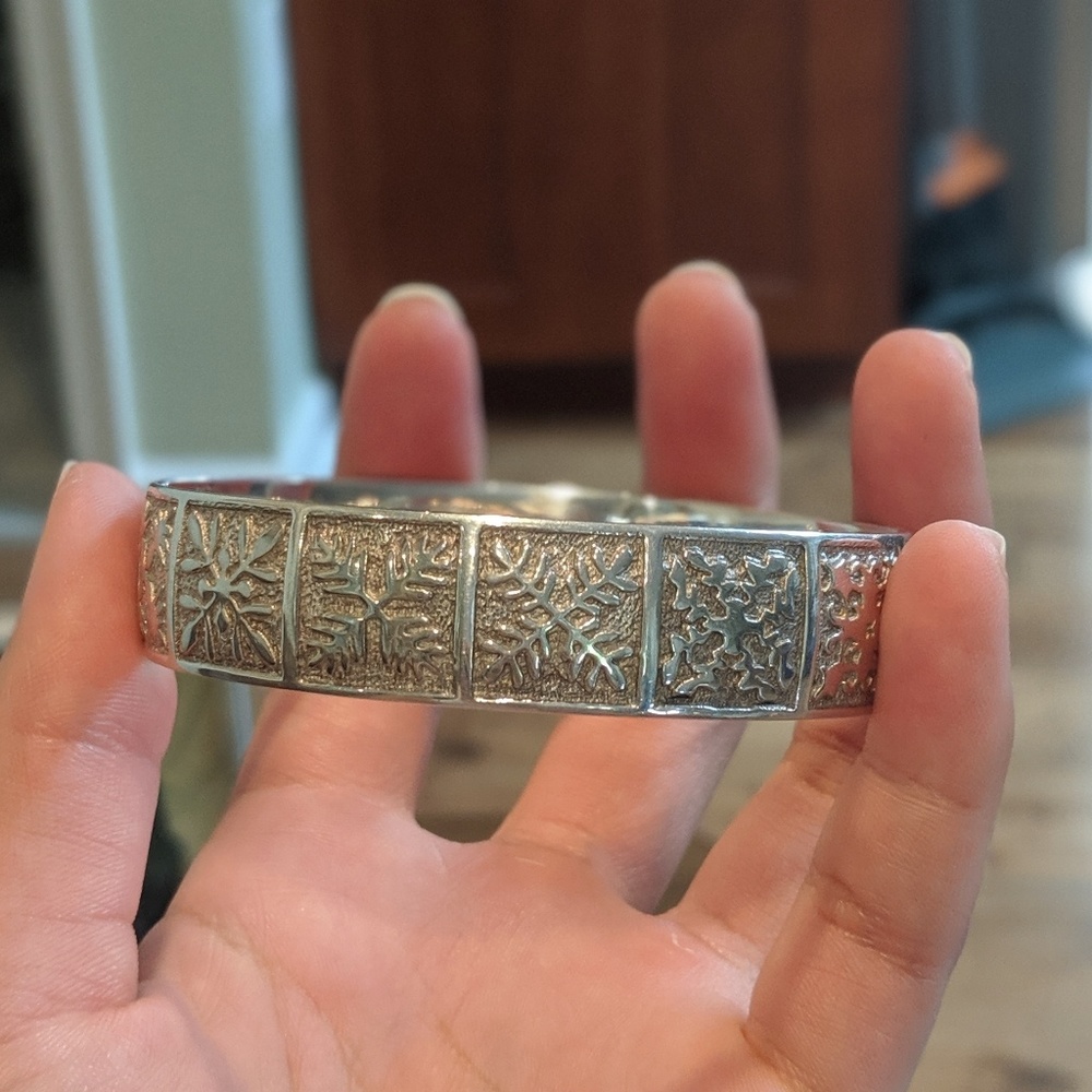Sterling silver bracelet
